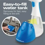Hamilton Beach Handheld Garment Steamer, 1000W, White thumbnail 9