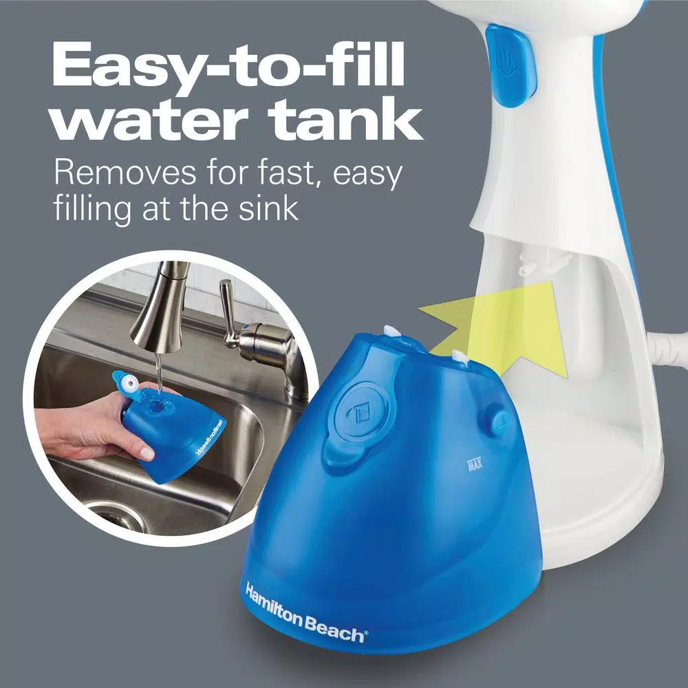 Hamilton Beach Handheld Garment Steamer, 1000W, White