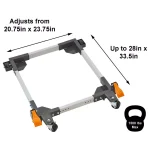 BORA Portamate PM-3500 Super Duty Adjustable Mobile Base, 1500 lb Capacity thumbnail 1