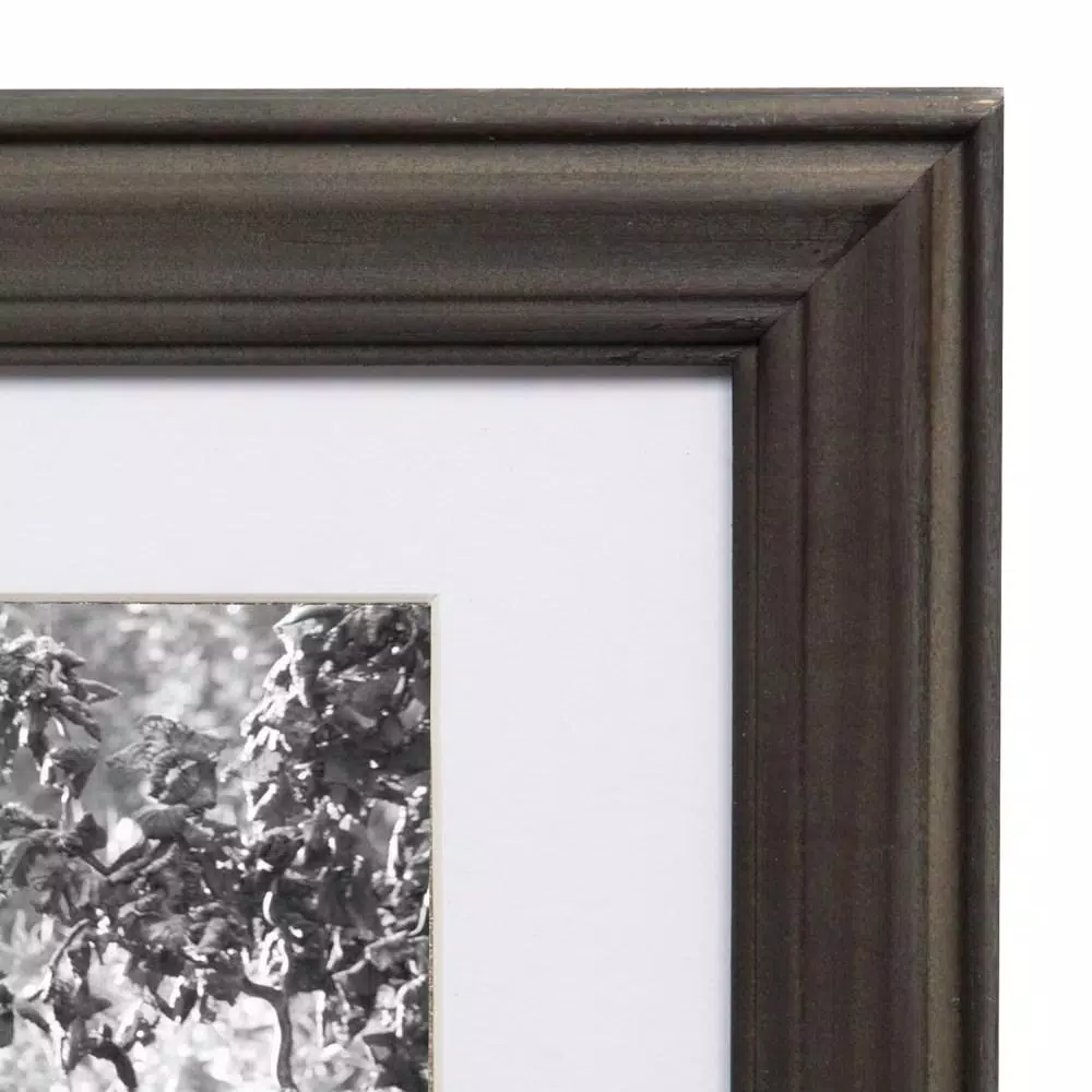 Kate and Laurel Bordeaux 10-Piece Gallery Wall Picture Frame Set - Multicolored Neutral Finishes