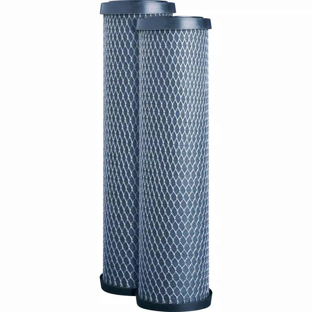 GE Whole House Water Filtration System with 2 Replacement Filters (GXWH04F & FXWTC)