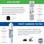iSpring Replacement Water Filter Cartridges 4-Pack for RO100, PH100 & Standard 10 in. Reverse Osmosis Systems thumbnail 3