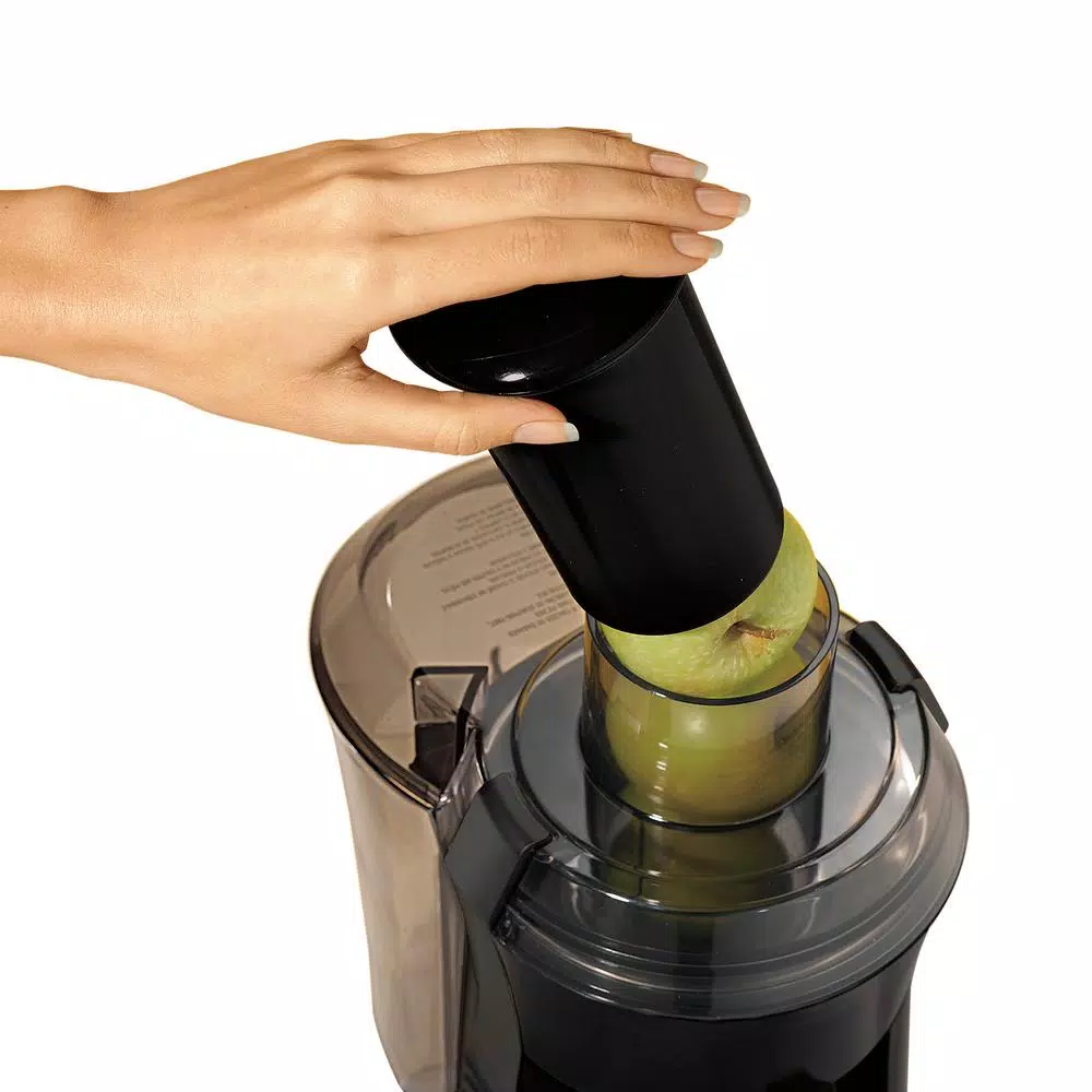 Hamilton Beach Big Mouth 800-Watt Centrifugal Juice Extractor, 3-in Feed Chute, Black