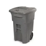 Toter 64 Gal. Graystone Wheeled Secure Document Cart thumbnail 1