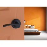 Copper Creek Scandinavian Kash Tuscan Bronze Passage Door Lever - Modern Interior Hardware thumbnail 5