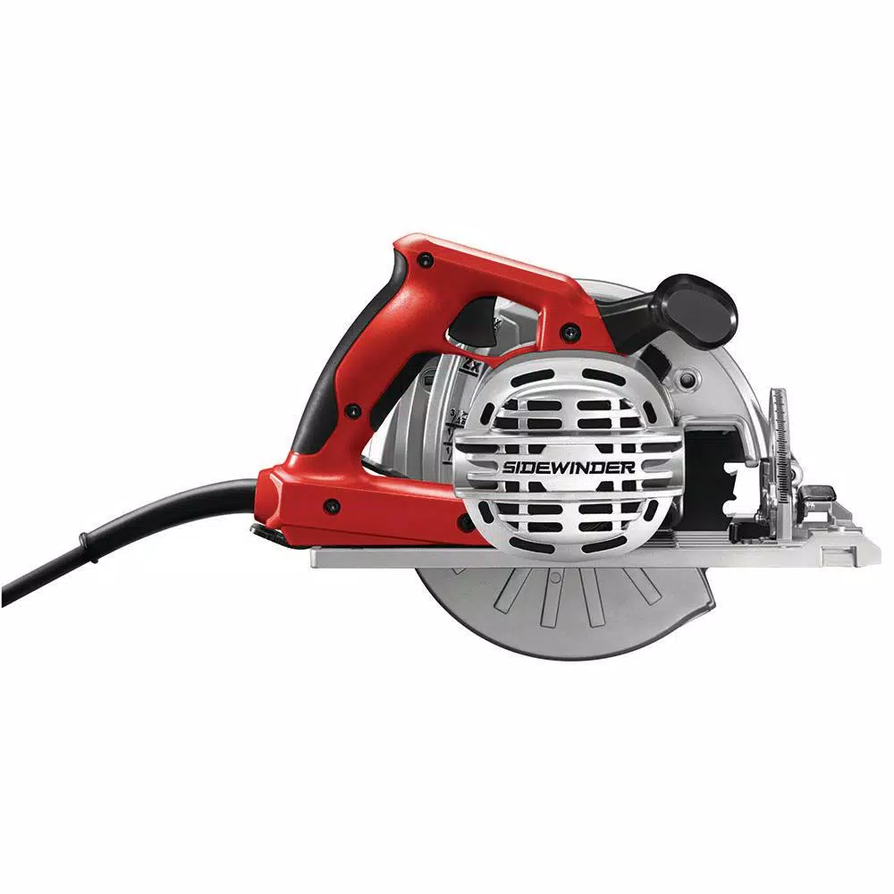 Skilsaw 7-1/4 in. Magnesium Left Blade Sidewinder Circular Saw, 15 Amp