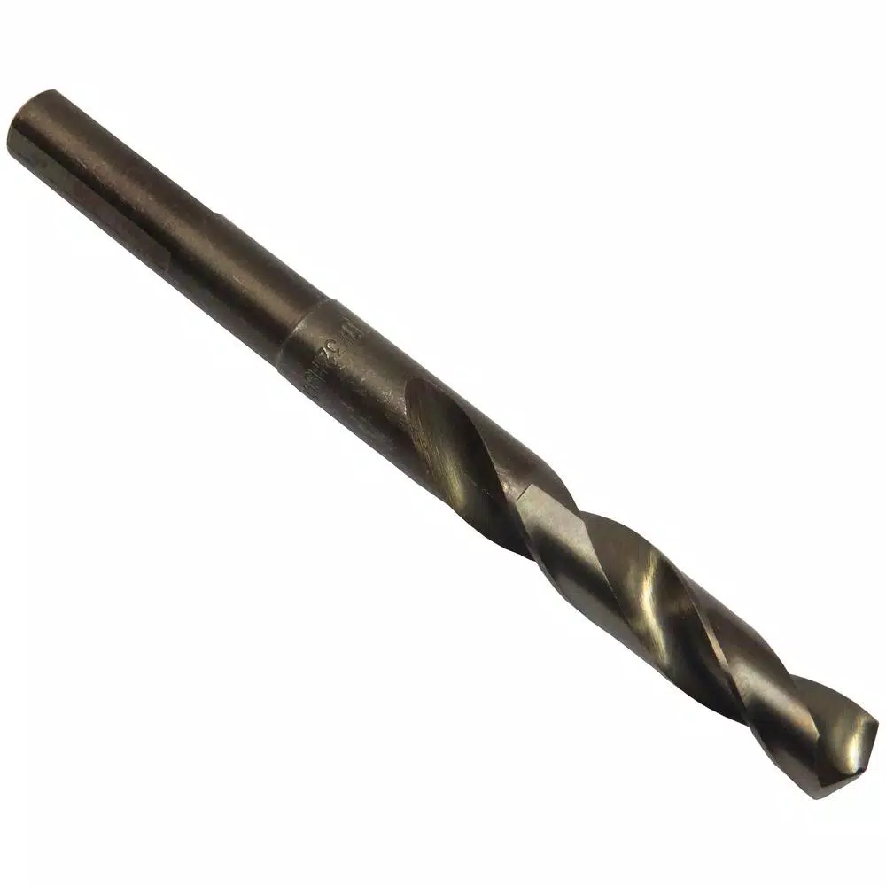 Drill America M42 Cobalt Reduced Shank Drill Bit Set, 33-Piece Metal Case