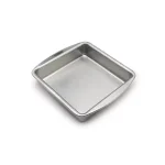 Doughmakers 9 in. Square Aluminum Cake Pan - Professional Grade Heavy Gauge Bakeware thumbnail 2