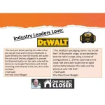 DEWALT 20V MAX Bluetooth Jobsite Radio with Built-in 3A Battery Charger thumbnail 5