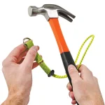 Ergodyne Squids 3182 Tool Tethering Kit with Single Carabiner Lanyard and Swiveling Elastic Tool Tails thumbnail 5