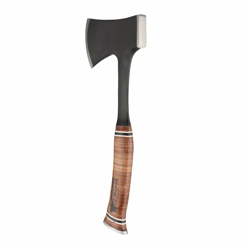 Estwing GEDORE 14 in. Sportsmans Axe with Genuine Leather Grip and Steel Sheath