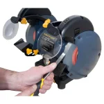 POWERTEC 8 in. x 1 in. x 5/8 in. 60 Grit Silicon Carbide Grinding Wheel thumbnail 2