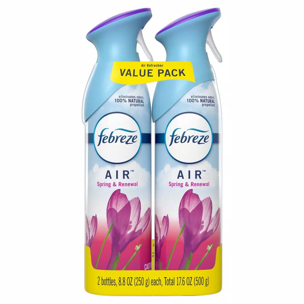 Febreze AIR Spring and Renewal Air Freshener Spray, 8.8 oz (2-Pack)