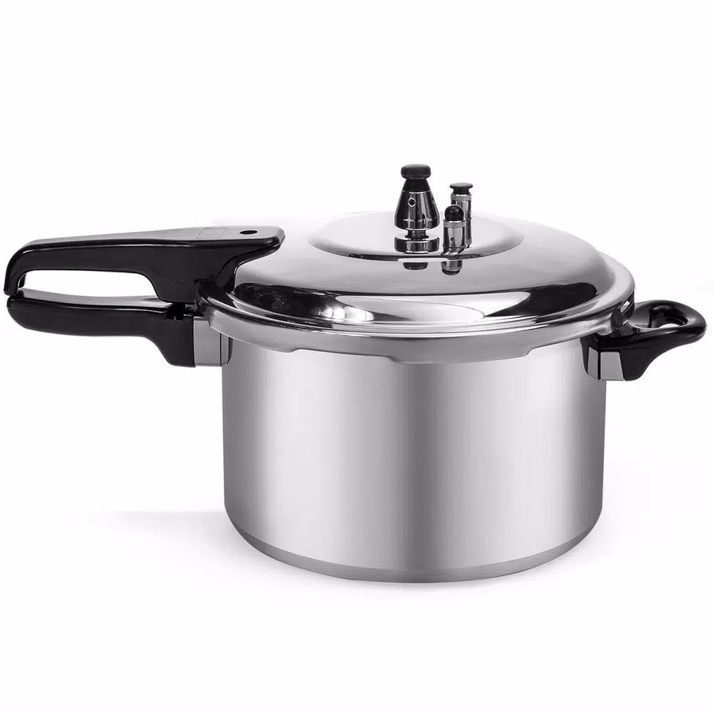 Barton 6 Qt. Aluminum Stovetop Pressure Cooker with Pressure Release Valve
