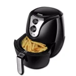 Emerald 3.4 Qt. Manual Air Fryer with Rapid Air Technology, 1400W, Black thumbnail 3
