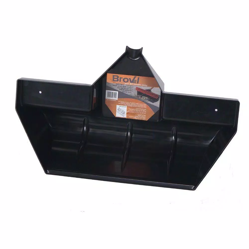 Brovel 18 in. 2-in-1 Broom Shovel Dust Pan Attachment, 6-Pack