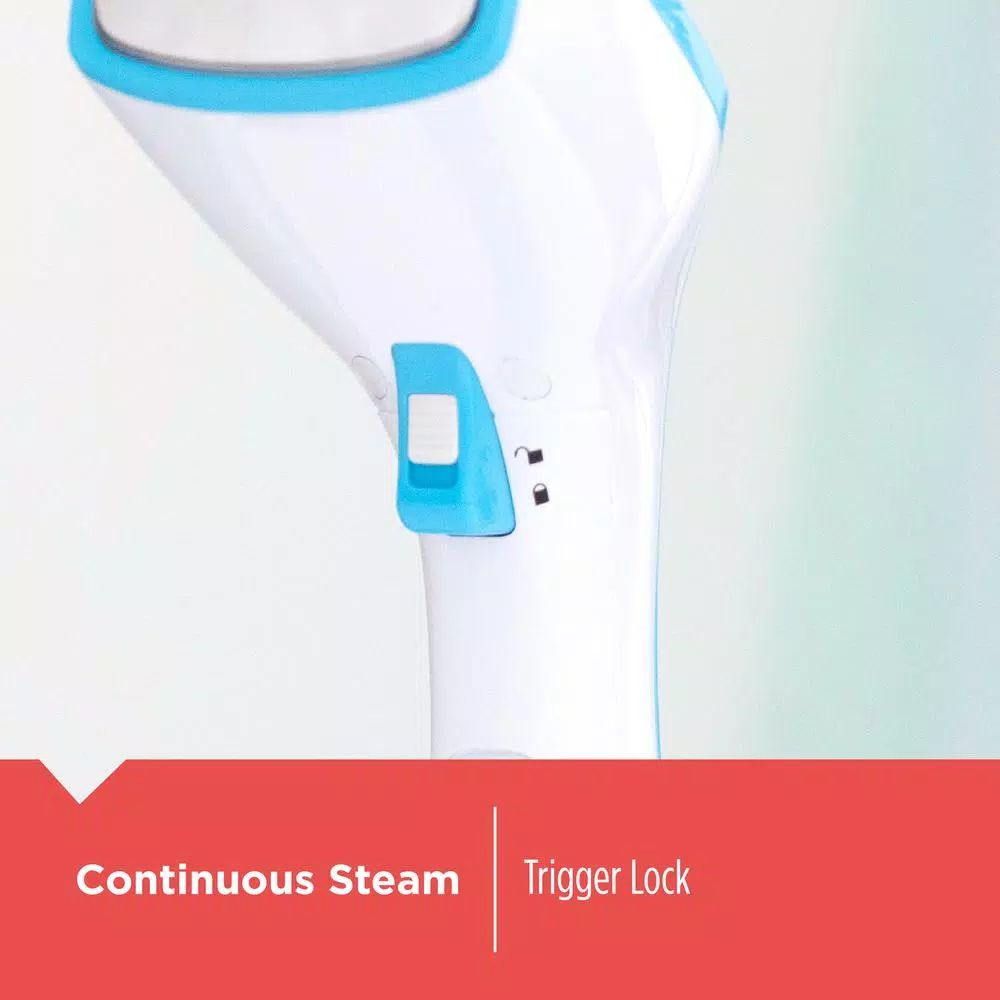BLACK+DECKER Compact Handheld Garment Steamer, 1000W, Teal