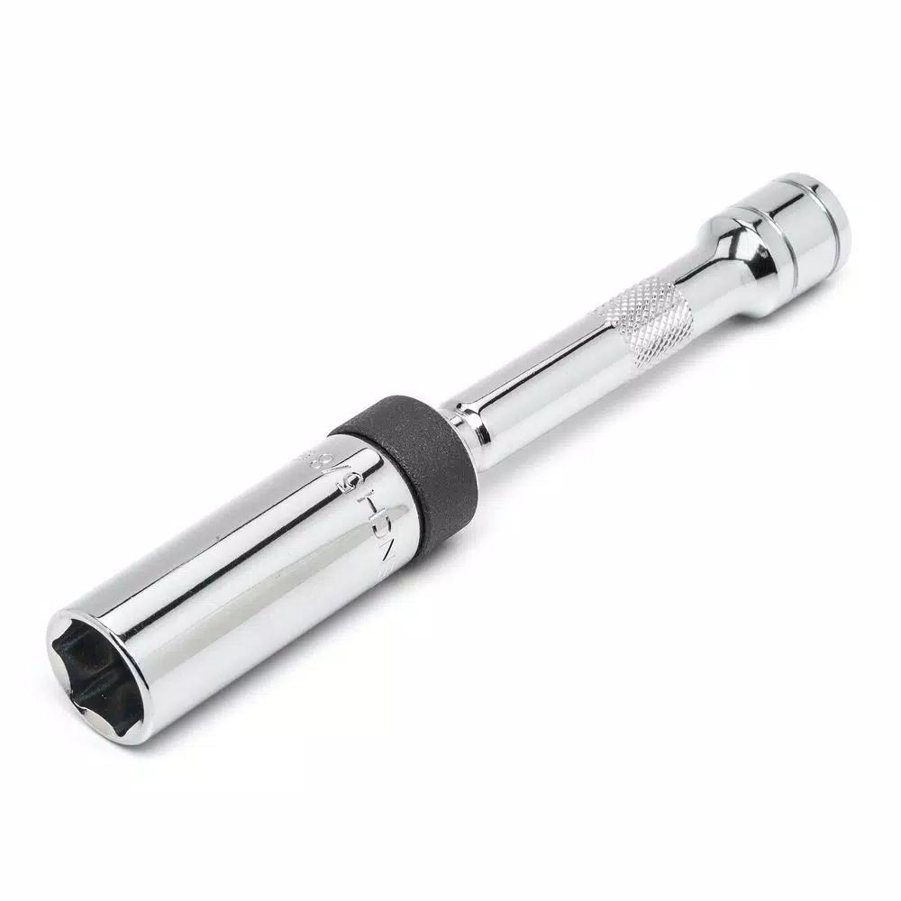 GearWrench 5/8 in. Swivel Spark Plug Socket, 3/8 in. Drive, Deep 6-Point