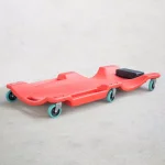 Black Bull 40 in. 6-Wheel Molded Plastic Creeper, Low Profile thumbnail 6