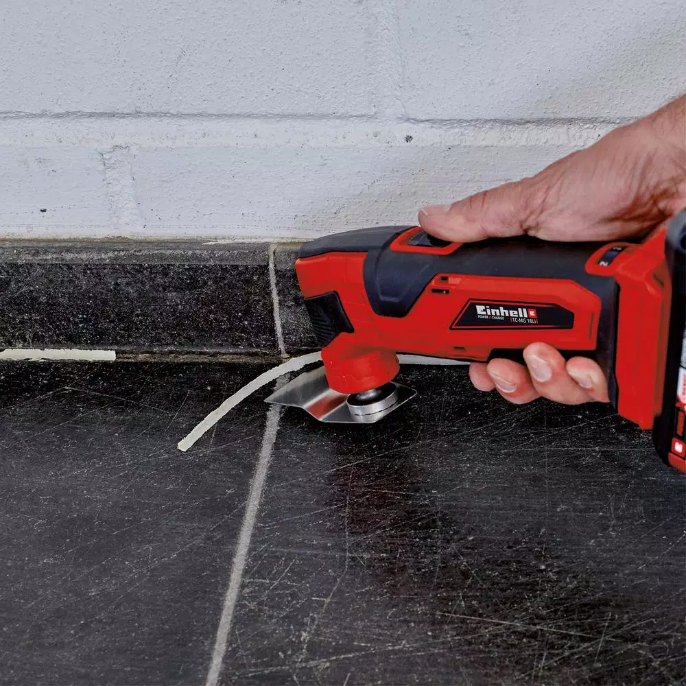 Einhell PXC 18V Cordless 20,000 OPM 10 in. Oscillating Multi-Tool Sander with 13 Accessories (Tool-Only)