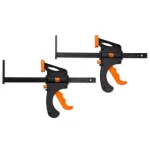 WEN 7.5 in. Quick Release Track Saw Clamps, 2-Pack thumbnail 1