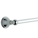Delta Crestfield 18 in. Chrome Towel Bar, Modern Zinc Die Cast Single Towel Bar thumbnail 2