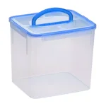 Snapware 40-Cup Airtight Plastic Food Storage Container with Blue Handle thumbnail 1