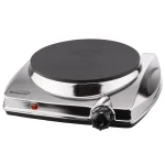 Brentwood Appliances TS-337 1000W Single Burner Electric Hot Plate, Silver thumbnail 2