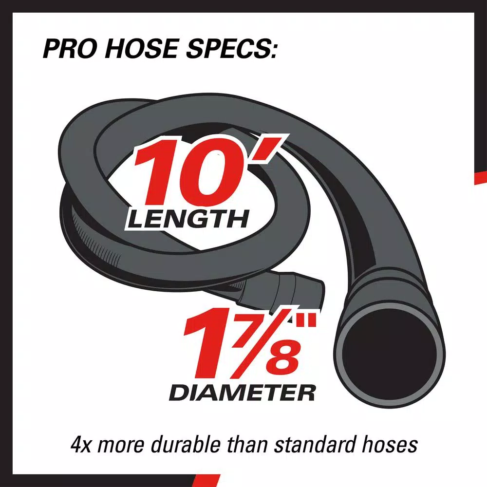 RIDGID 14 Gallon 2-Stage HEPA Commercial Wet/Dry Shop Vacuum, 11.5 Amp