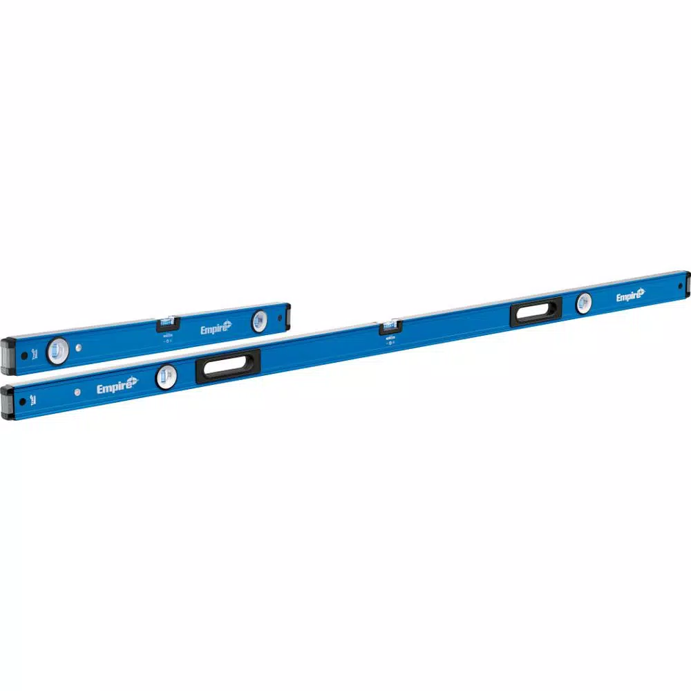 Empire e75 Series True Blue Box Level Jamb Set, 32 in. and 78 in.