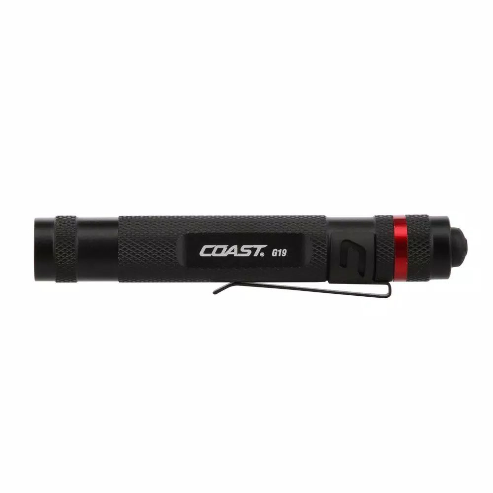 Coast G19 Inspection Beam LED Penlight, Aluminum, Black