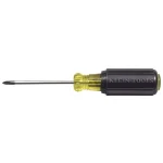 Klein Tools #1 Phillips Head Screwdriver with 3 in. Round Shank and Cushion Grip Handle thumbnail 1