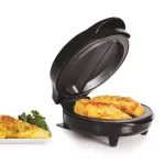 HOLSTEIN HOUSEWARES Holstein Black Stainless Steel Non-Stick Omelette Maker, 760W Electric Skillet thumbnail 7