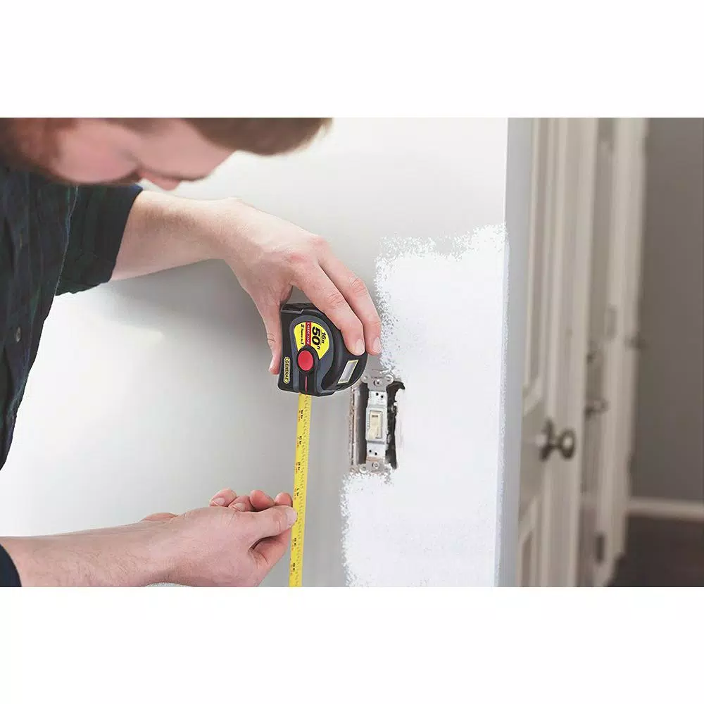 General Tools 2-in-1 Laser Tape Measure, 16 ft. Steel Tape & 50 ft. Laser Distance Measurer