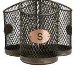 MIND READER Stainless Steel Utensil Caddy & Silverware Organizer with Wood Handle thumbnail 4