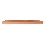 Achla Designs 20 in. Polished Copper Plated Stainless Steel Decorative Long Serving Tray thumbnail 5