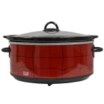 Uncanny Brands Marvel Spider-Man 7-Quart Slow Cooker, Red with Wraparound Superhero Art thumbnail 2