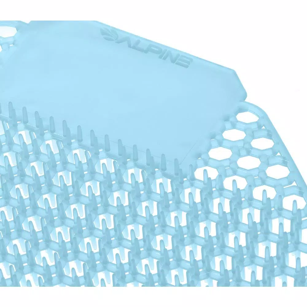 Alpine Industries Ocean Mist Fragrance Anti-Splash Urinal Screens (10-Pack)
