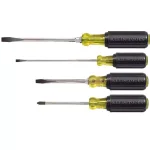 Klein Tools 4-Piece Cushion-Grip Screwdriver Set thumbnail 1