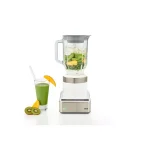 Braun PureMix 1000W Countertop Blender with 56 oz. Thermal Resistant Glass Jug, White and Stainless Steel thumbnail 2
