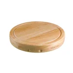 Legacy Circo by Picnic Time Rubberwood Cheese Board and 4-Piece Stainless Steel Tool Set thumbnail 1