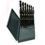 Drill America Killer Force Drills 15-Piece High Speed Steel Jobber Twist Drill Bit Set thumbnail 1