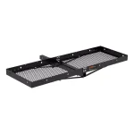 CURT 60" x 20" Black Steel Tray Cargo Carrier with 2" Folding Shank, 500 lbs. Capacity thumbnail 4