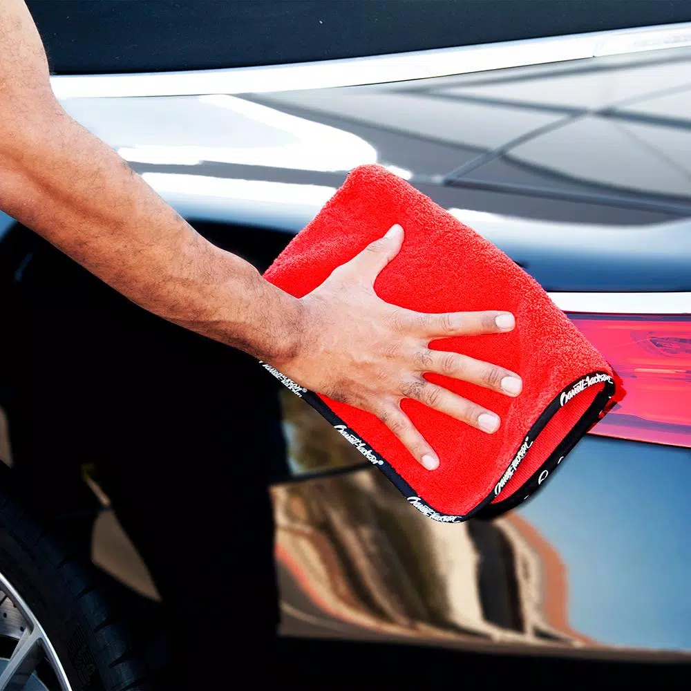 Barrett-Jackson Premium Microfiber Detailing Towel Kit, 2-Pack (4 Total)
