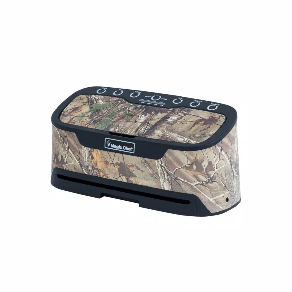 Magic Chef Realtree Xtra Camouflage Food Vacuum Sealer with Dual Pump