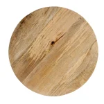 3R Studios 20 in. Brown Mango Wood Pedestal Serving Board with Metal Feet thumbnail 1