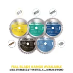 Evolution Power Tools Evolution 7 in. 48-Teeth Carbide Metal Cutting Saw Blade for Stainless Steel thumbnail 4