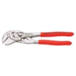 Knipex 7-1/4 in. Heavy Duty Forged Steel Pliers Wrench with Nickel Plating thumbnail 1