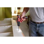 Milwaukee M12 12V Lithium-Ion Cordless Drill/Driver and Impact Driver 2-Tool Combo Kit with 2 Batteries and Bit Set thumbnail 5