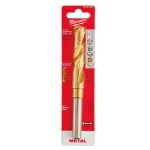 Milwaukee 5/8 in. Titanium Coated Cobalt Steel Twist Drill Bit with 3-Flat Shank thumbnail 1